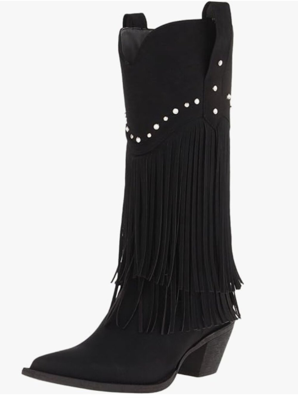 ROPER 12" Stud and Fringe Cowboy Boot